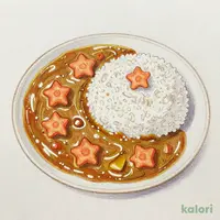 お子さま宇宙カレー