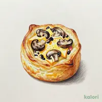 きのこチーズパイ
