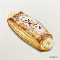 プレミアムチョコクロ 生バナナ＆カスタード
