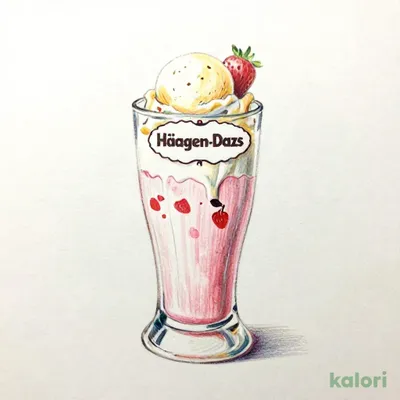 M ICHIGO ミルクスムージー with ハーゲンダッツ
