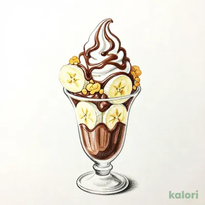 Chocolate Banana Parfait (Mix)