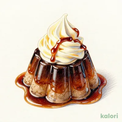 Black Syrup Coffee Jelly Parfait (Mix)