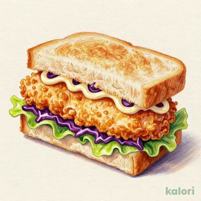 サンマルクホットサンド 和風鶏