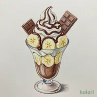 ミニオンズ　チョコっとゆかいなバナナパフェ