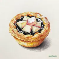 紅茶のエッグタルト 白桃