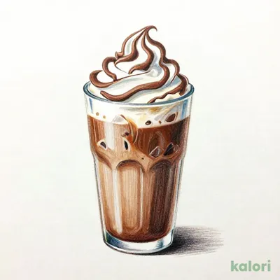 L Iced Belgian Chocolate Cocoa
