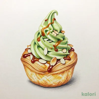 Deniburan Caramel Nuts (Matcha)