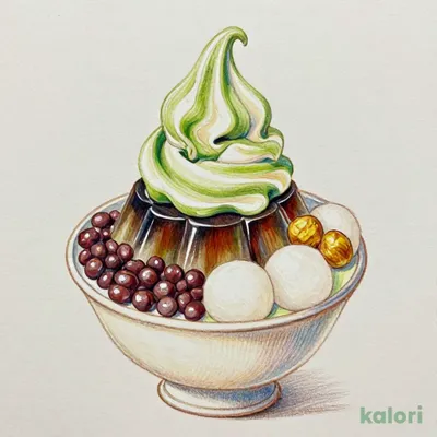 クリームあんみつ(ミックス)