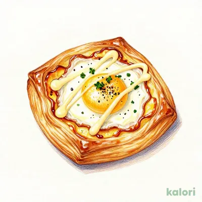 Fried Egg Danish