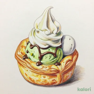 デニブラン　ピスタチオ＆もちもちアイス