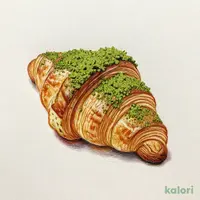 THEクロワッサンダマンド抹茶