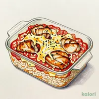 グリルチキンのトマトソースドリア