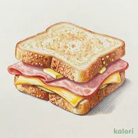ホテルモーニングC ホットサンド ハムチーズ