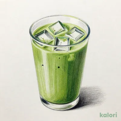 アイス抹茶ラテ（大阿蘇牛乳）