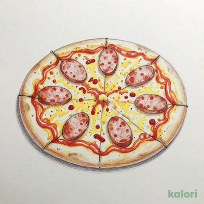 ソーセージピザ