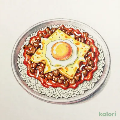 半熟卵のミラノ風ドリア