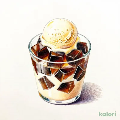 Coffee Jelly & Milk Gelato