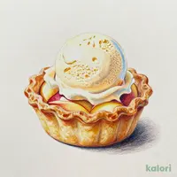 アップルタルト＆ミルクジェラート