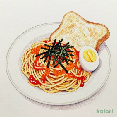 Tarako (Cod Roe) Spaghetti Breakfast