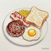 ハンバーグモーニング