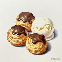 プロフィットロール＆ミルクジェラート
