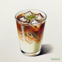 ほうじ茶オレ (ice)