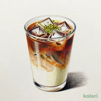 ほうじ茶オレ (ice)