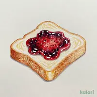 ジャムトースト