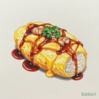 チーズオムライス デミソース