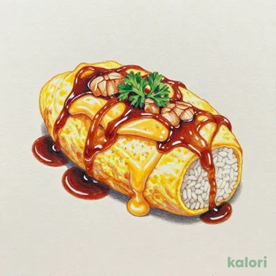 オムライス チーズオムライス デミソース 750kcal｜カロリー・栄養成分 | さかい珈琲