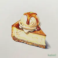チーズスティックと焦がしバター塩キャラメルアイス