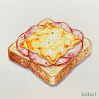 ハムチーズトースト