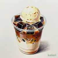 珈琲ゼリーフロート