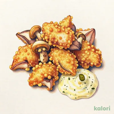 イカと舞茸のフリット