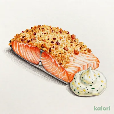 サーモンのカリカリパン粉焼き