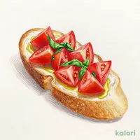 トマトのブルスケッタ
