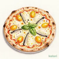 黄金トマトとアンチョビのマルゲリータ（M）