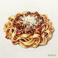 黒毛和牛ミートソースのフェットチーネ