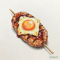 チーズ月見つくね 〈たれ〉