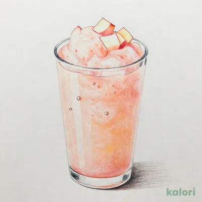 フローズンピーチソーダ