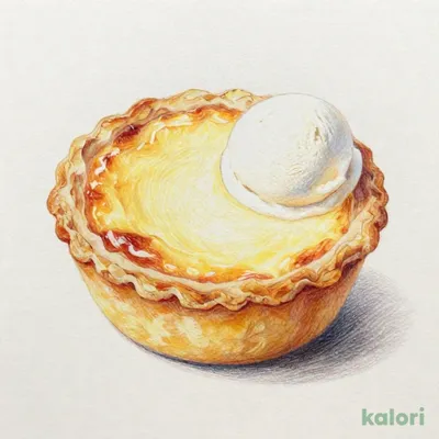 ベイクドチーズタルトバニラアイス添え