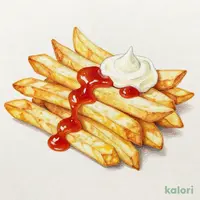 ポテトフライ(ケチャップ＆マヨ)