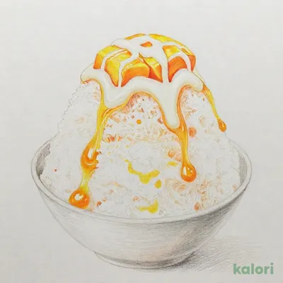 マンゴーかき氷～練乳がけ～