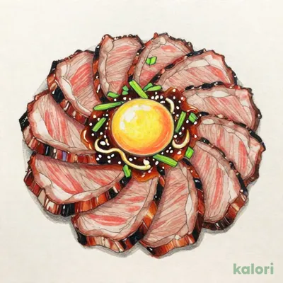 ユッケ風ローストビーフ
