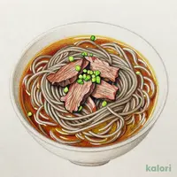 牛カレーそば