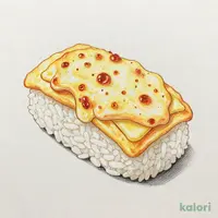 玉子にぎり(炙りチーズ)(1貫)