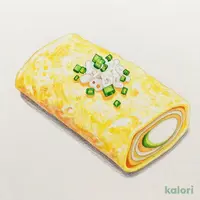 玉子焼ねぎおろし