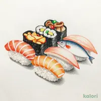 秋のにぎりすし盛り合わせ