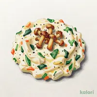 秋の白和え ～揚げ舞茸のせ～