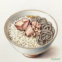 鮪三種丼セット(ミニざるそば)